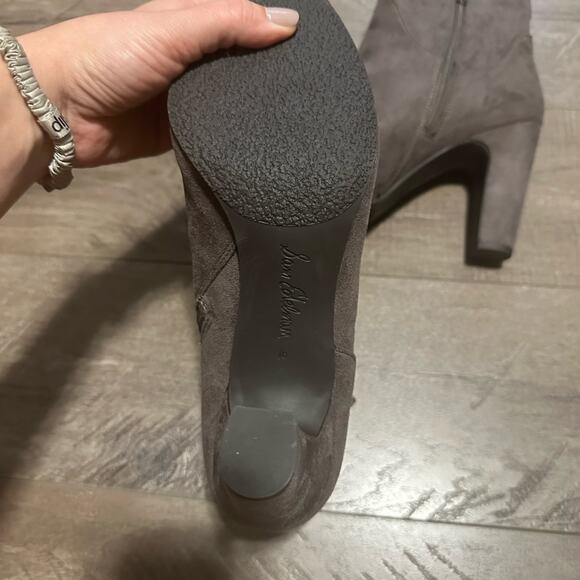 Sam Edelman Sia Ankle Boot Flint Grey Suede 10 NWOB - Picture 5 of 6